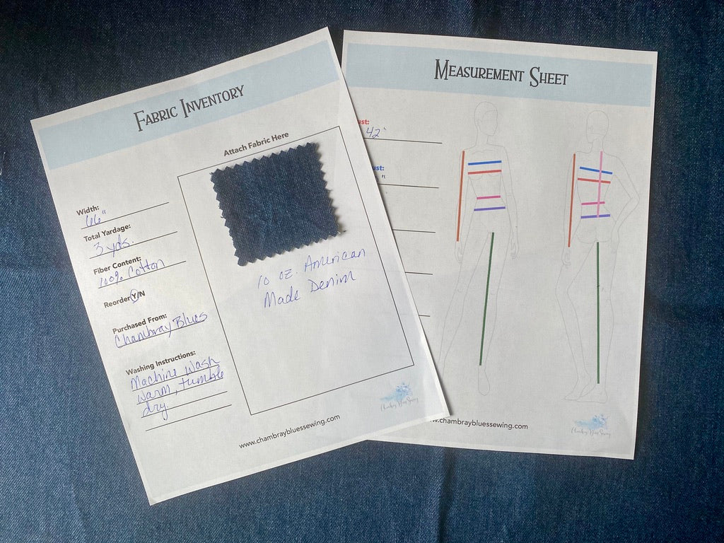 Sewing Project Planner Printable PDF Bundle