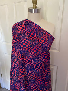 Cotton Poplin Batik Fabric
