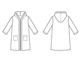 Pearl Jacket Robe PDF Sewing Pattern