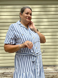 Jeanie Retro Classic Shirt Dress PDF Sewing Pattern